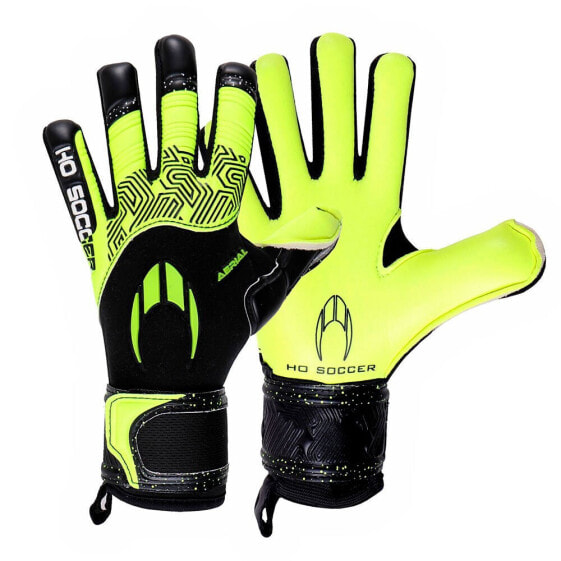 HO SOCCER Aerial II NG Speed Lime goalkeeper gloves