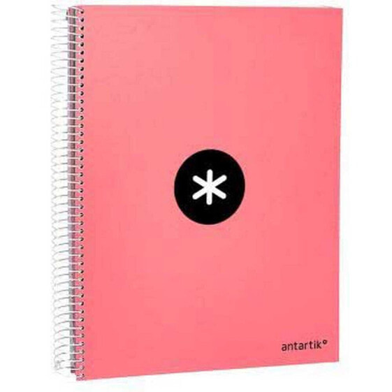 ANTARTIK Spiral notebook A4 micro lined cover 120h 100gr square 5 mm 5 band 4 holes