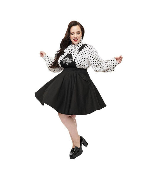 Plus Size Brionne Pinafore Skirt