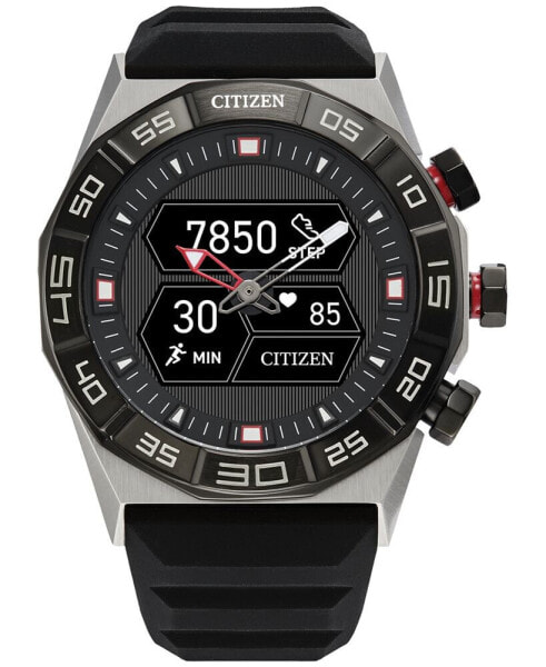 Часы Citizen CZ Smart Hybrid Black Silicone