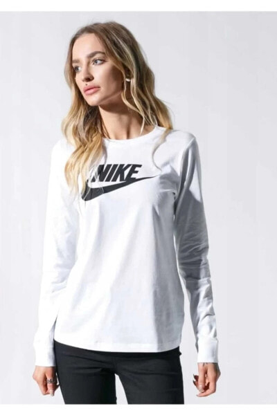 Sportswear Essential Uzun Kollu Kadın Sweatshirt