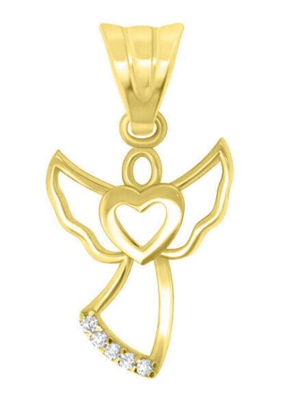 Gold-plated heavenly angel pendant PENT108Y