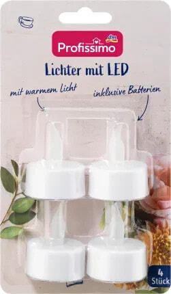 Lichter mit LED, 4 St