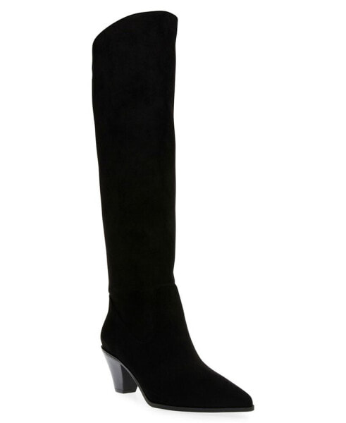 Women's Ware Pointed Toe Knee High Boots