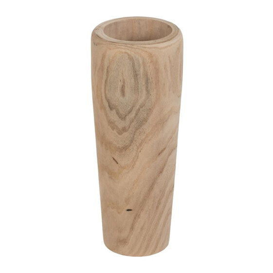 Vase Natural Paolownia wood 23 x 23 x 58 cm