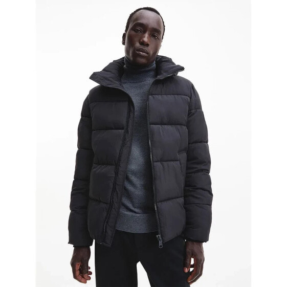 CALVIN KLEIN Crinkle Quilted padded jacket