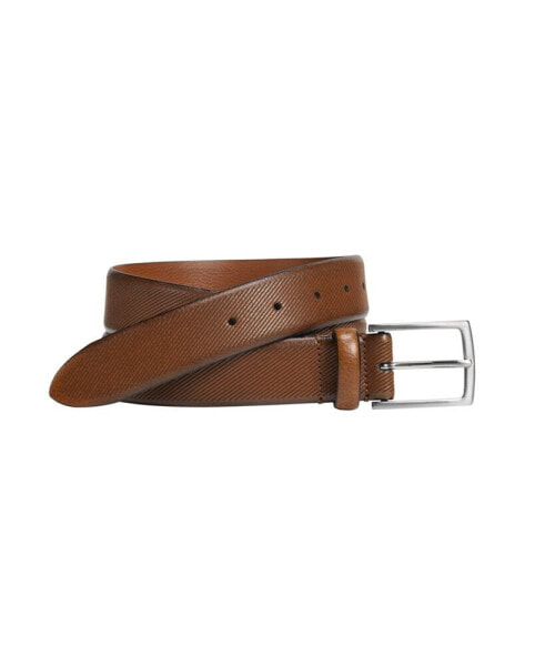 Men's Diagonal Embossed Belt