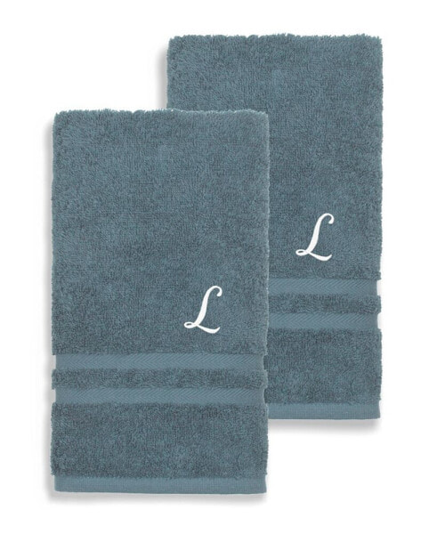 Textiles Turkish Cotton Personalized 2 Piece Denzi Bath Towel Set, 54" x 27"