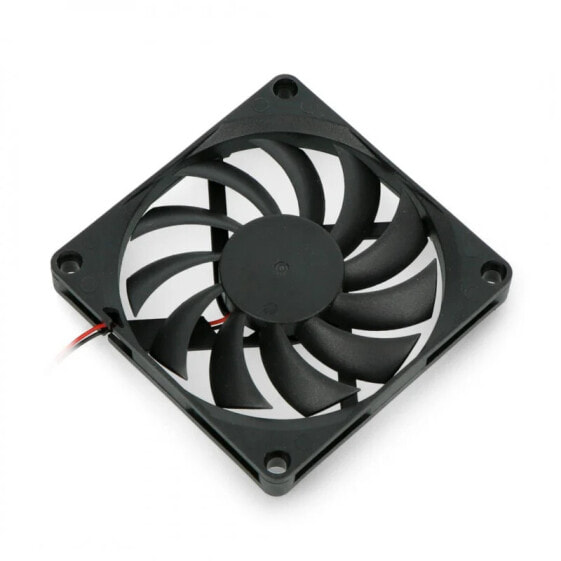 Fan 12V 80x80x10,8mm - 2 wires