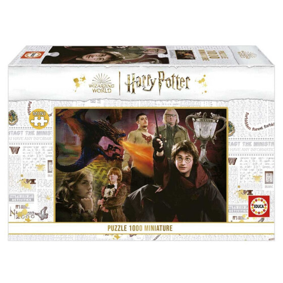 EDUCA BORRAS 1000 Pieces Harry Potter Miniature 2 Wooden Puzzle