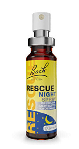 Витамин для здорового сна Bachovy květové esence Rescue® Night_sleeping_spray с содержанием спирта