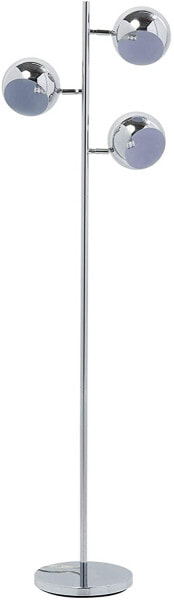 Kare Calotta Chrome Modern Floor Lamp in Retro Design 151 x 40 x 25.5 cm Silver