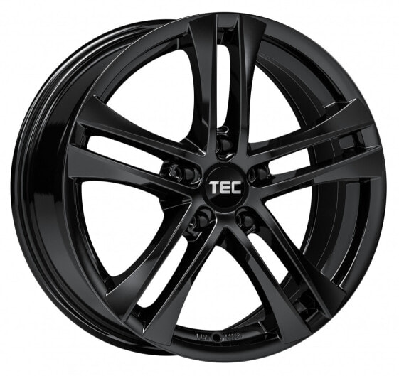 Колесный диск литой TEC Speedwheels AS4 black glossy 8.5x20 ET35 - LK5/120 ML72.6