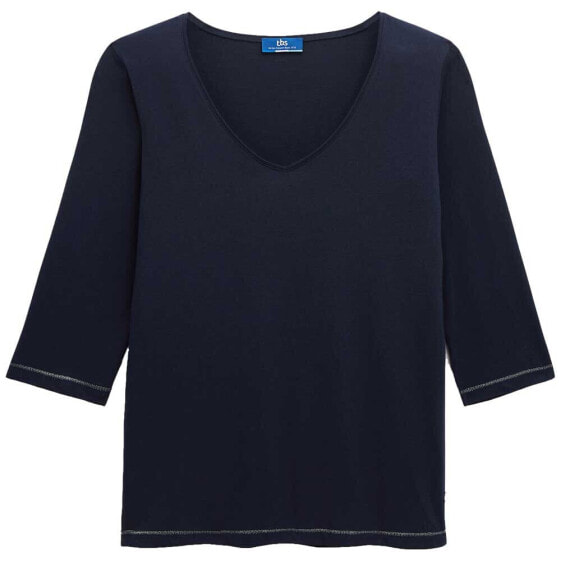 TBS Maudetee 3/4 Sleeve Round Neck T-Shirt