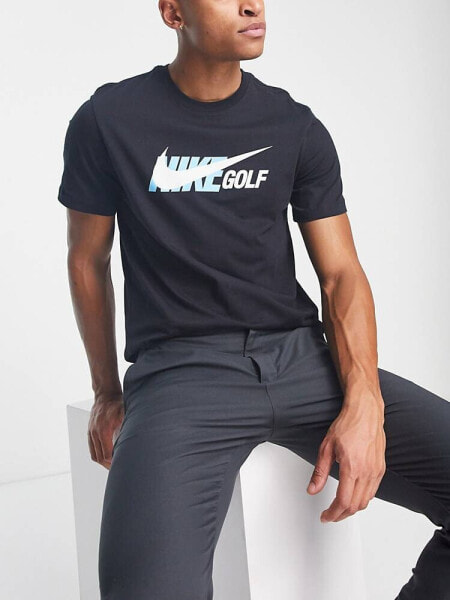 Nike Golf logo t-shirt in black