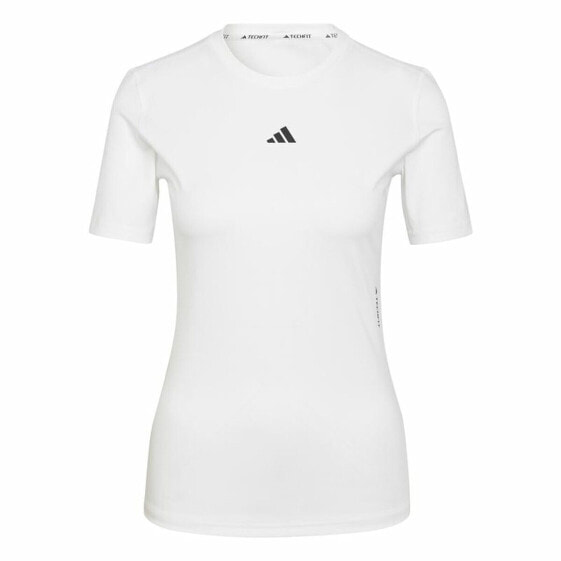 Футболка с коротким рукавом женская Adidas Techfit Training Белый