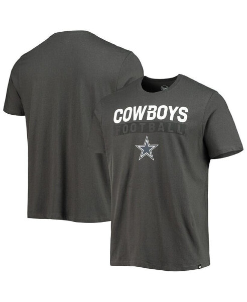 Men's Charcoal Dallas Cowboys Dark Ops Super Rival T-shirt