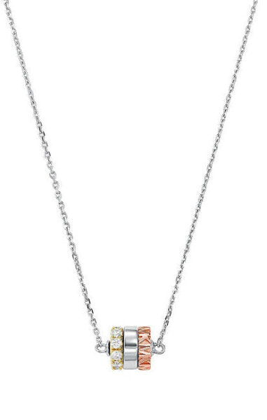 Premium Logo Silver Necklace MKC1584AN998