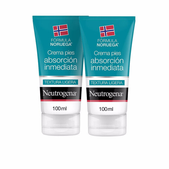 Neutrogena Immediate Absorption Foot Cream Увлажняющий и быстровпитывающийся крем для сухих ног 100х2 мл