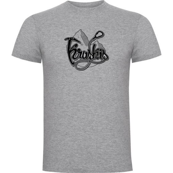 KRUSKIS Logo Climb short sleeve T-shirt