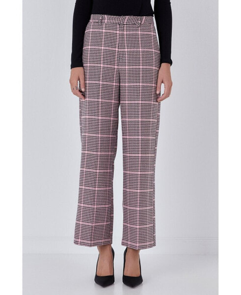 Women's Houndstooth Pants