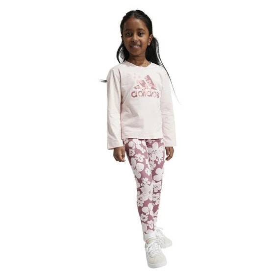 ADIDAS Essentials Allover Print Leggings set