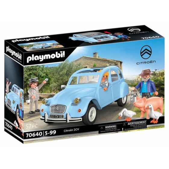 Набор машинок Playmobil Синий Автомобиль 57 Предметы