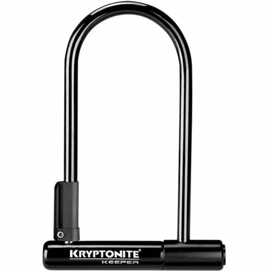 Замок с ключом Kryptonite U-Lock черный 10,2 x 20,3 см 100 г