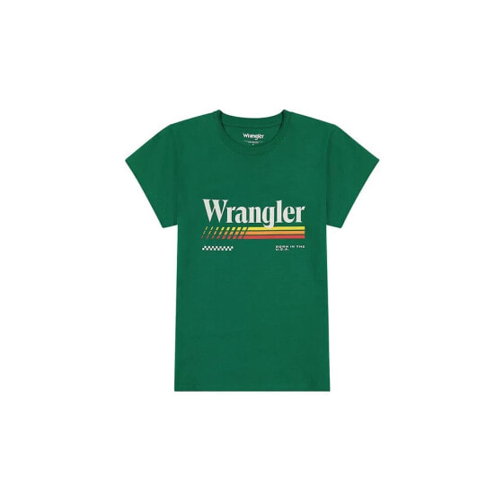 WRANGLER Shrunken Band short sleeve T-shirt