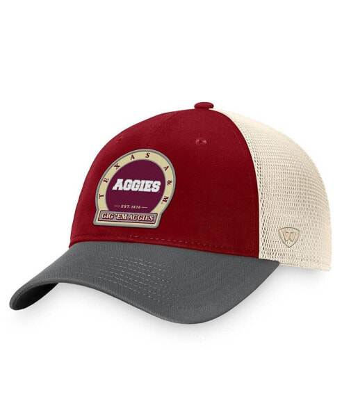 Men's Maroon Texas A&M Aggies Refined Trucker Adjustable Hat