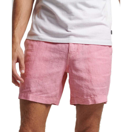 SUPERDRY Studios Overdyed Linen Shorts