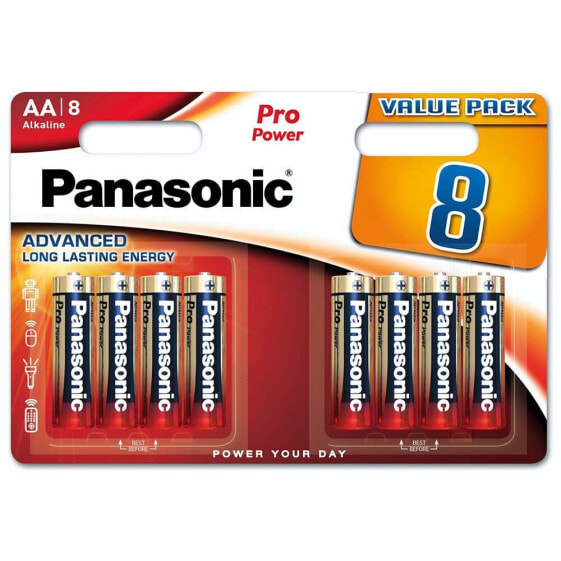 PANASONIC Pro Power LR 6 Mignon Alkaline Batteries 8 Units