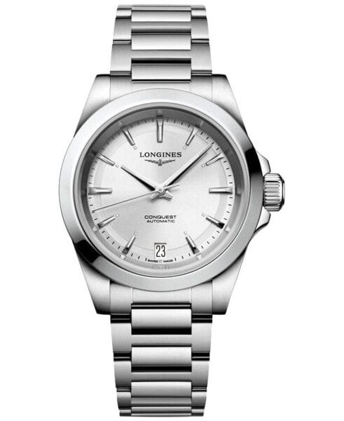 Часы Longines Conquest Stainless 34mm