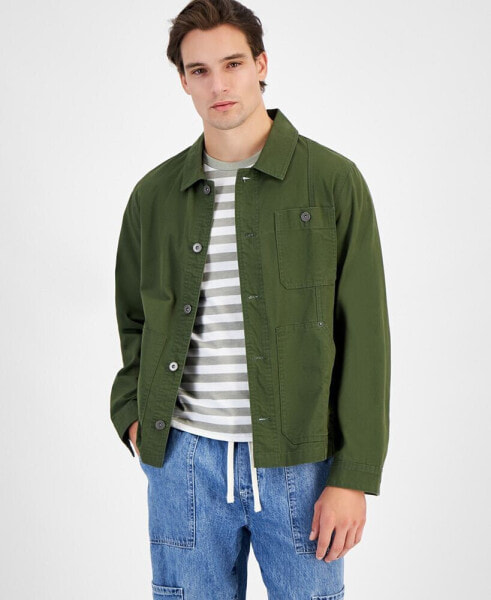 Men's Christopher Regular-Fit Chore Jacket, Created for Macy's