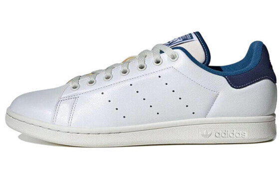 adidas originals StanSmith 舒适百搭 耐磨轻便 低帮 板鞋 男款 白蓝