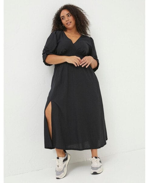 Fat Face Women's Plus Size Rene Midi Dress