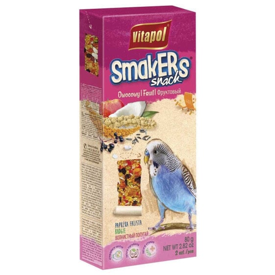 VITAPOL Fruit Smakers For Budgerigar Food Birds