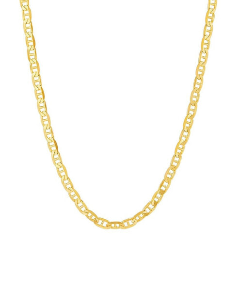 Polished 20" Mariner Chain (3mm) in 10K Yellow Gold