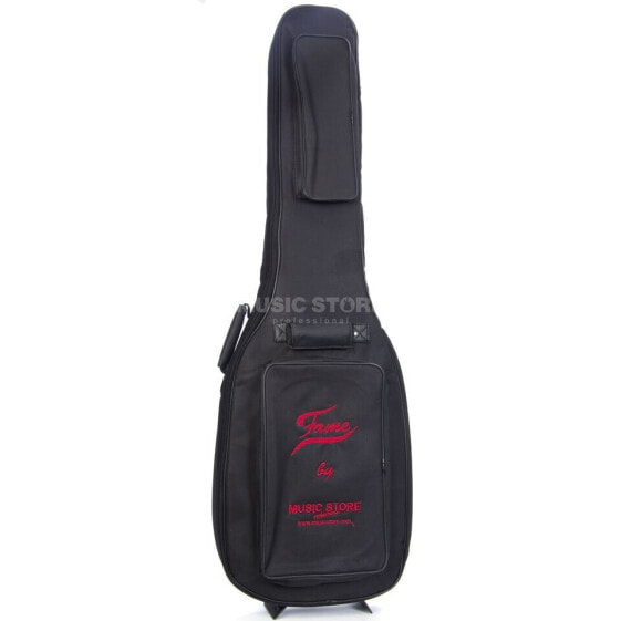 Fame E-Bass "Deluxe" Gigbag Black with Red Logo