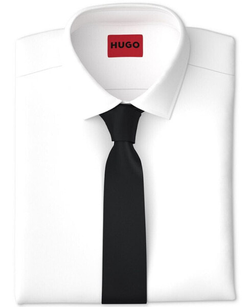 Галстук шелковый узкий HUGO Hugo Boss