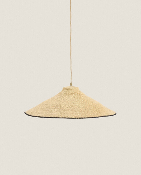 Jute ceiling lamp