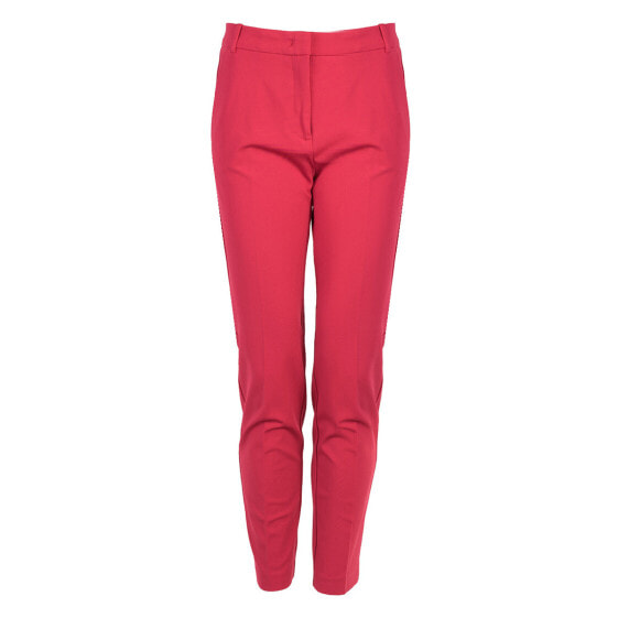 Женские брюки чиносы розовые Pinko Spodnie Bello 83