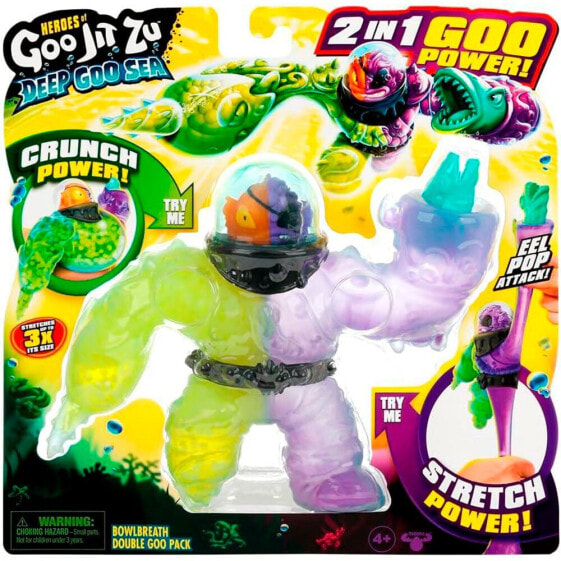 BANDAI Goo Jit Zu Double Pack Heroe Bowlbreath Action Figure