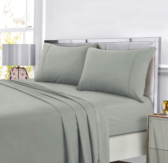 Super Soft Solid DP Easy-Care Extra Deep Pocket Twin XL Sheet Set