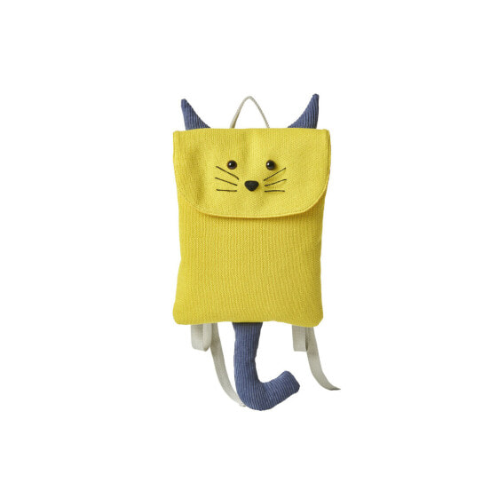 School Bag Crochetts Yellow 24 x 49 x 4 cm Wolf