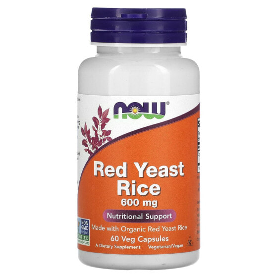 Red Yeast Rice, 60 Veg Capsules