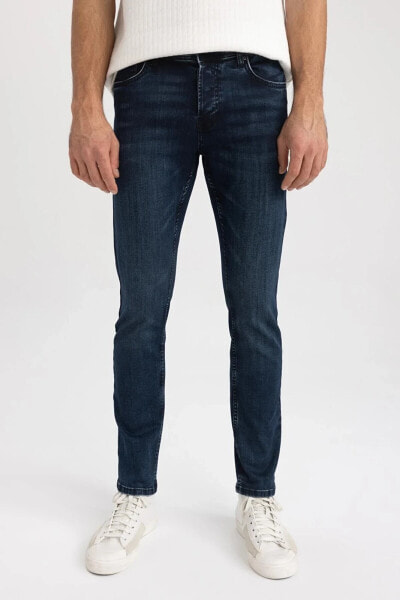 X Wiser Wash Carlo Skinny Fit Ekstra Dar Kalıp Normal Bel Ekstra Dar Paça Jean Pantolon