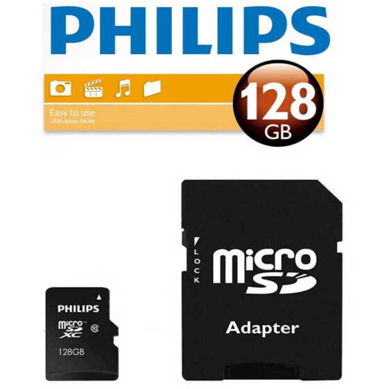 PHILIPS SDXC 128GB Class 10 memory card