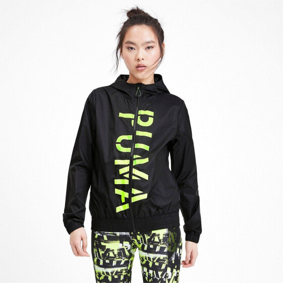 [518320-04] Womens Puma BE BOLD GRAPHIC WOVEN JACKET