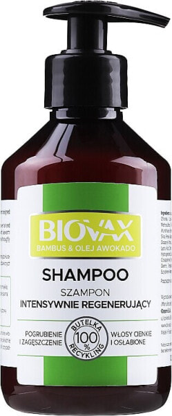 Haarshampoo mit Bambus und Avocado